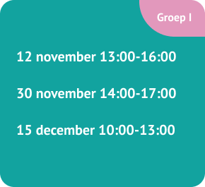 Groep I intercollegiale toetsing